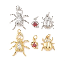 Латунные микро проложить кубического циркония подвески, обереги от насекомых, долговечный, без кадмия и без свинца, стойки покрытие, с целью перехода в кольце