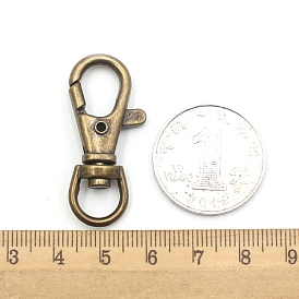 Tibetan Style Alloy Swivel Clasps