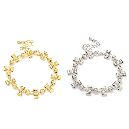 Латунные браслеты с покрытием стойки, без кадмия и без свинца, долговечный, bowkont