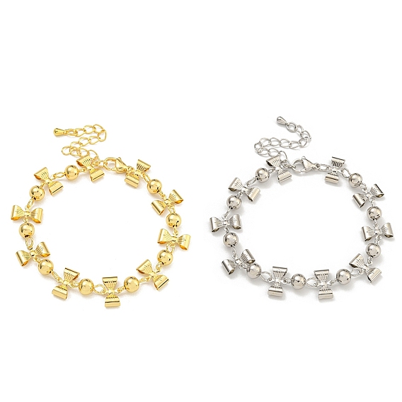 Латунные браслеты с покрытием стойки, без кадмия и без свинца, долговечный, bowkont