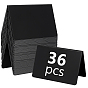 PVC 2 Side V Shaped Table Desktop Sign Display Stand