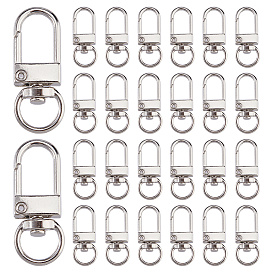 Застежками сплава поворотные, с карабин-лобстерами 