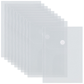 Прозрачные пластиковые конверты папки, папка с файлами документов, для школьного домашнего офиса, прямоугольные