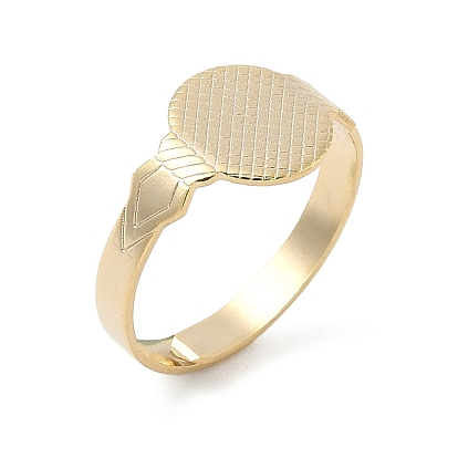 Регулируемое латунное кольцо-подкладку, пустые плоские круглые кольцевые подносы, стойки покрытие, долговечный, без свинца и без кадмия, плоско-круглые