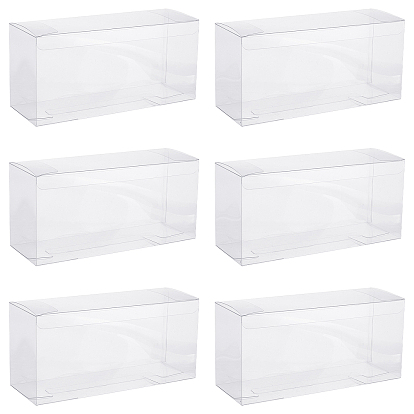 Transparent PP Box, Candy Gift Box, for Wedding Party Baby Shower Packing Box, Rectangle