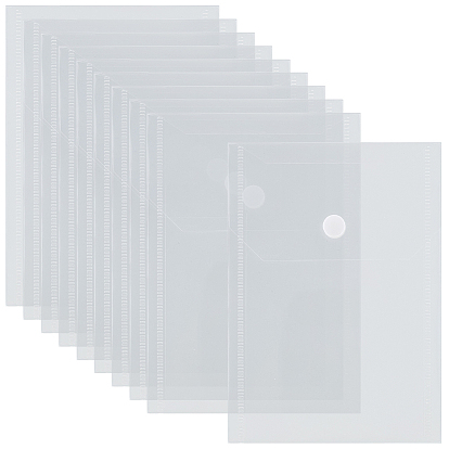 Прозрачные пластиковые конверты папки, папка с файлами документов, для школьного домашнего офиса, прямоугольные