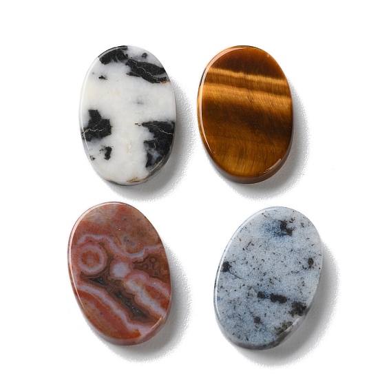 Природных драгоценных камней кабошон, Плоско-овальные