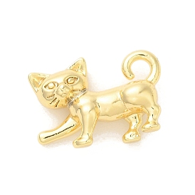 Brass Charms, Cat Shape