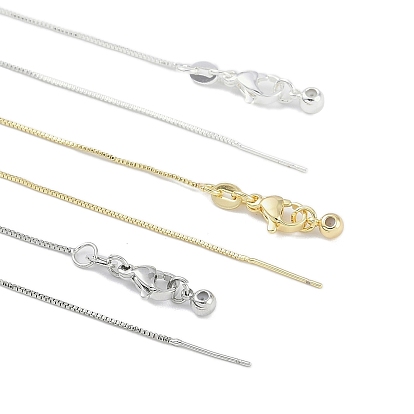 Женские ожерелья с регулируемыми подвесками из латунной цепочки