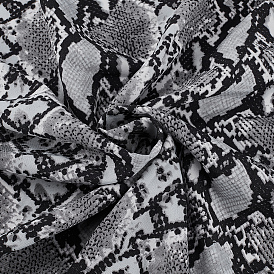 Ткань из полиэстера с текстурой змеиной кожи, для аксессуаров для одежды