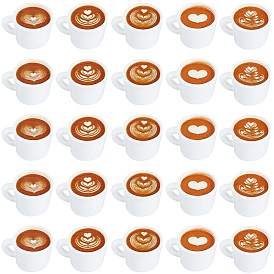 50 шт. 5 стиль мини-кофейная чашка с имитацией смолы, для украшения кукольного домика