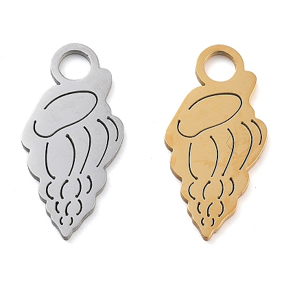 304 подвески из нержавеющей стали, лазерная резка, очарование раковины