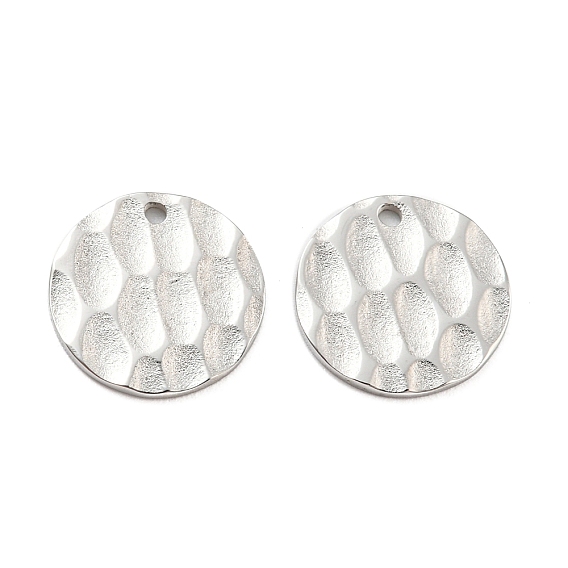 304 прелести нержавеющей стали, плоский круглый шарм