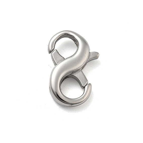 304 Кольца пружинного затвора из нержавеющей стали. 8-образные