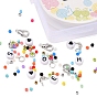 DIY Seed Beads Jewelry Set Making Kit, Including Glass Seed & Acrylic Beads, Alloy Clasps & Charms, Iron Bead Tips & Jump Rings