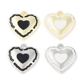 Стеллаж покрытие сплава эмалью подвески, без кадмия, без никеля и без свинца, шарма сердца