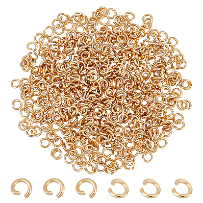 500Pcs 304 Stainless Steel Open Jump Rings