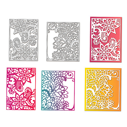 Углеродистая сталь разрезает трафареты, для diy scrapbooking, Фотоальбом, декоративная бумага для тиснения, цвет нержавеющей стали