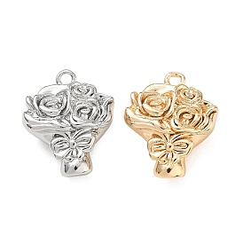 Латунные подвески, букет с подвесками в виде бантиков