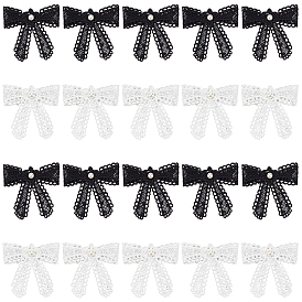 20 шт. 2 цветные полиэстеровые банты для украшения аксессуары