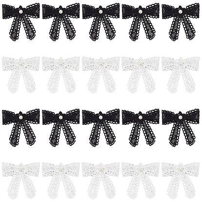 20 шт. 2 цветные полиэстеровые банты для украшения аксессуары