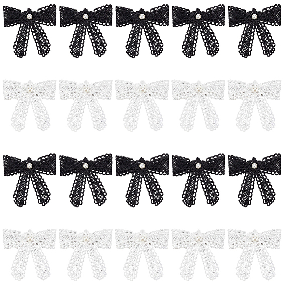 20 шт. 2 цветные полиэстеровые банты для украшения аксессуары