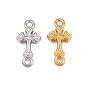 304 Stainless Steel Connector Charms, Cross Links