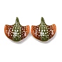 Opaque Resin Cabochons, Manta Ray