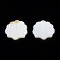 Natural Freshwater Shell Beads, Scallop Shape