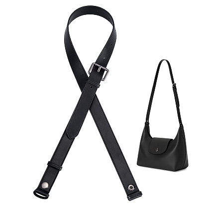 1регулируемые удлинители для ремней сумочек из микрофибры, с сплава цинка застежками, платина