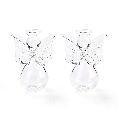 Mini Glass Angel Ornament, for Party Hanging Pendant Decoration