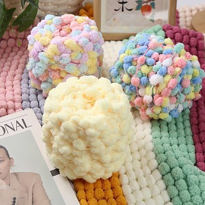 Grobes Polyester-Kugelgarn, für DIY-Material Decke Kissen