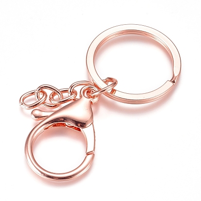 Keychain - Split Ring With Lobster Claw Clasps