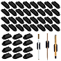 50Pcs Silicone Self-adhesive Pen Clip