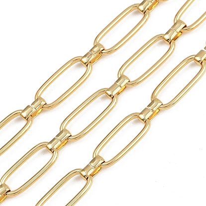 Латунные овальные звенья цепи, с катушкой, несварные, без свинца и без кадмия, долговечный, без свинца, без никеля и без кадмия