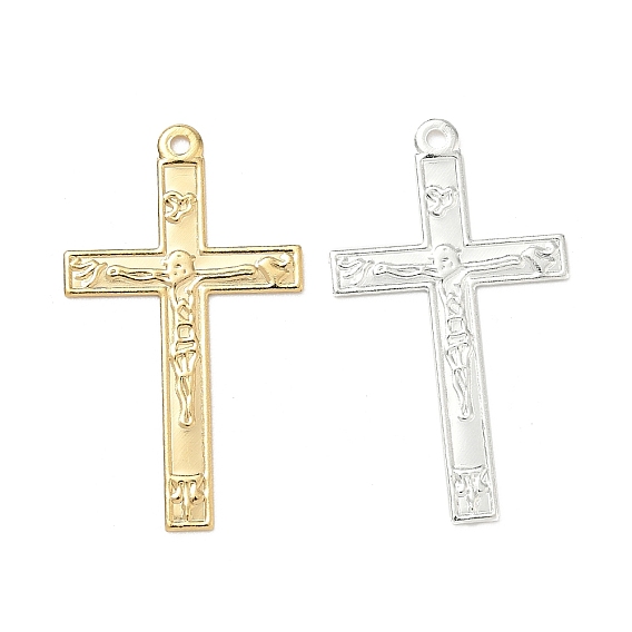 Латунные подвески, без свинца и без кадмия, распятие