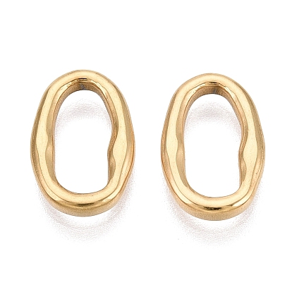 304 нержавеющей стали связывающий кольца, текстурированный овал, ионное покрытие (ip), долговечный