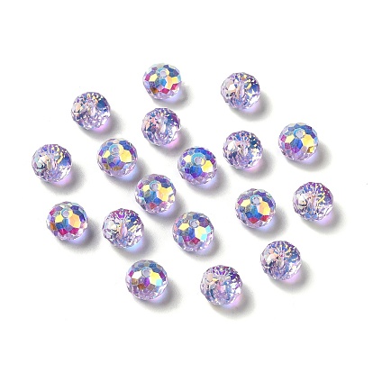 Glass Imitation Austrian Crystal Beads, Faceted, Rondelle