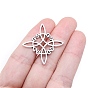 Tibetan Style Alloy Pendants, Witch Knot Charms