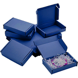 Складные картонные почтовые коробки, транспортировочная коробка, прямоугольные