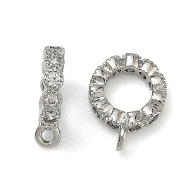 Латунные поручни из кубического циркония с микропаве, долговечный, стойки покрытие