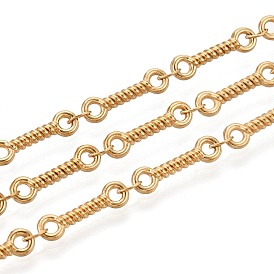 5м 304 цепи с винтовыми звеньями из нержавеющей стали, пайки, с катушкой, ионное покрытие (ip)