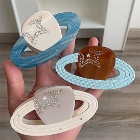 Заколки для волос с когтями из ацетата целлюлозы (смола), аксессуары для волос для женщин и девочек