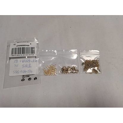 304 Stainless Steel Curb Chain Extender & Open Jump Ring & Lobster Claw Clasps