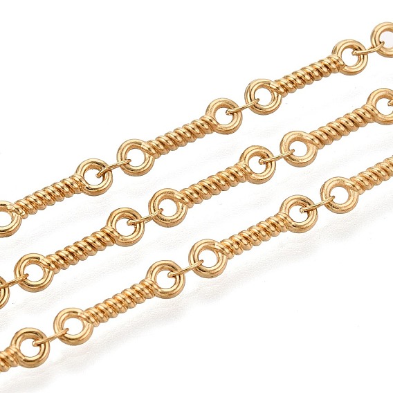 5м 304 цепи с винтовыми звеньями из нержавеющей стали, пайки, с катушкой, ионное покрытие (ip)