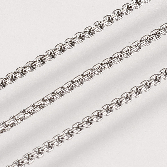 Ионное покрытие (ip) вручную 304 ящичные цепи из нержавеющей стали, пайки, с катушкой