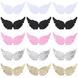 20шт. 5цвета тканевые ангельские крылья, материалы для изготовления одежды своими руками