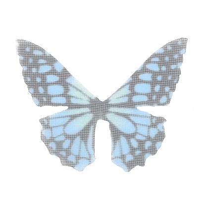 Аксессуары из тюля из волокна, поделка бабочка из органзы