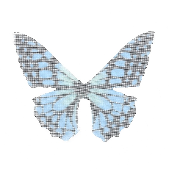 Аксессуары из тюля из волокна, поделка бабочка из органзы