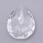 Pendentifs en verre transparent, pour pendentifs suspendus en cristal lustre, facette, larme